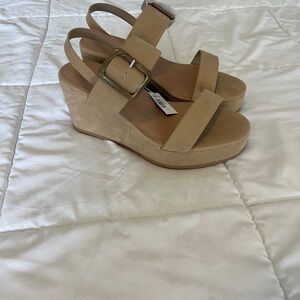 Buckle Platform Wedge